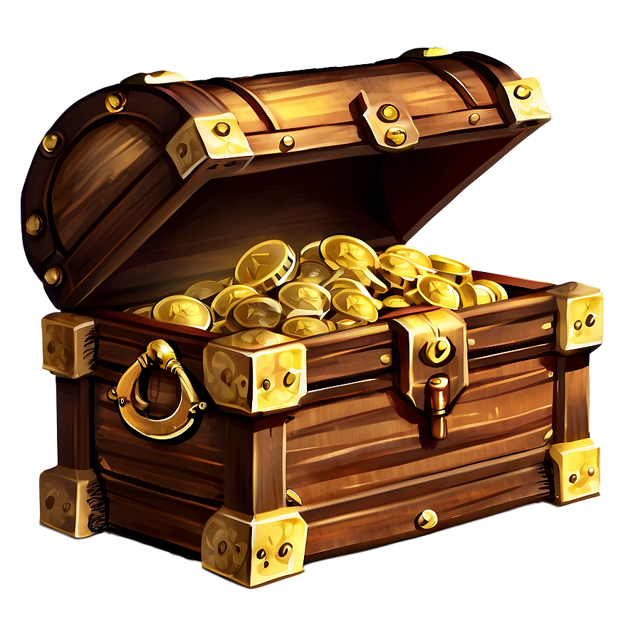 Floating Treasure Chest Png 84 PNG Image