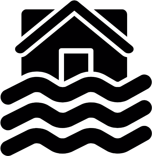 Flooded_ House_ Icon PNG Image