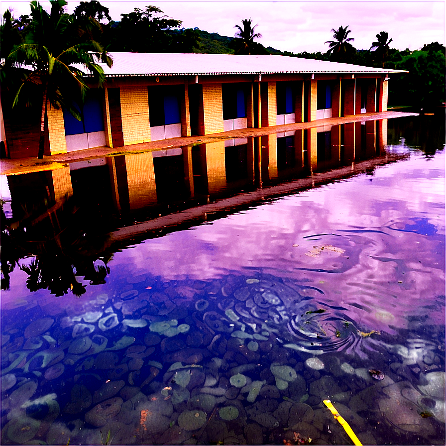 Flooded School Png Acv83 PNG Image