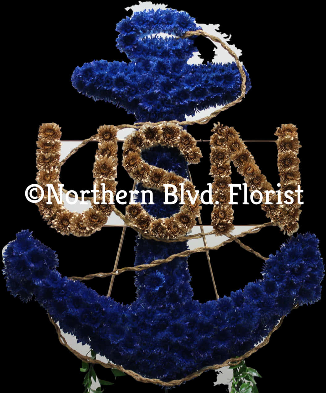 Floral Anchor Display Northern Blvd Florist PNG Image