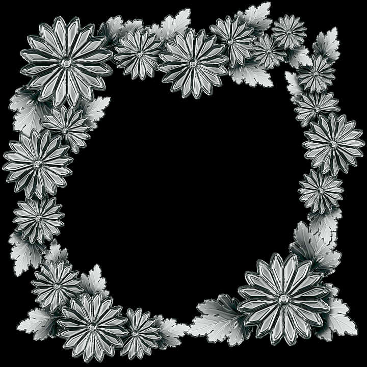 Floral_ Frame_ Graphic PNG Image