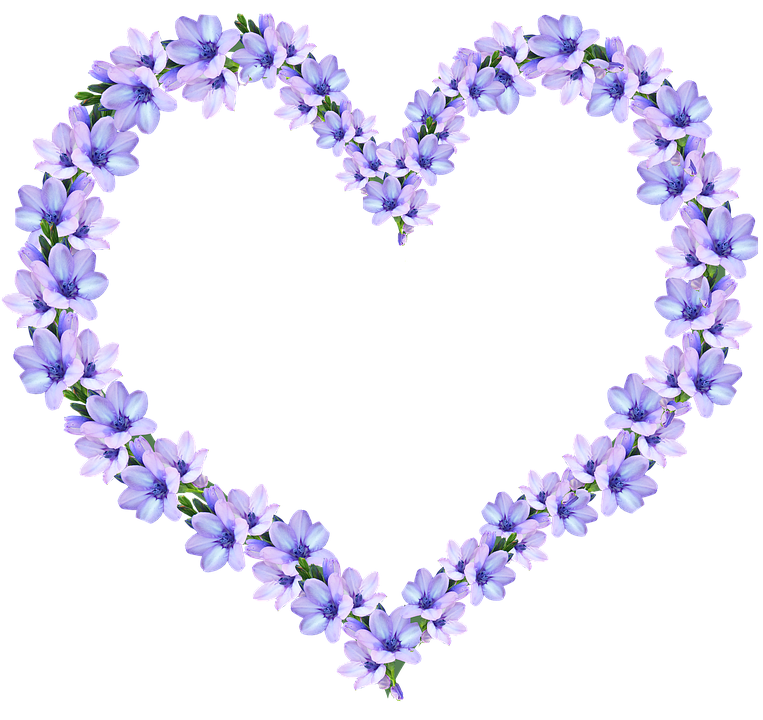 Floral Heart Design.png PNG Image