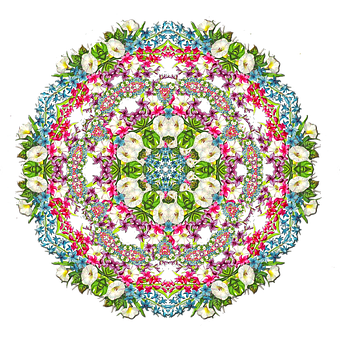 Floral Kaleidoscope Pattern.jpg PNG Image