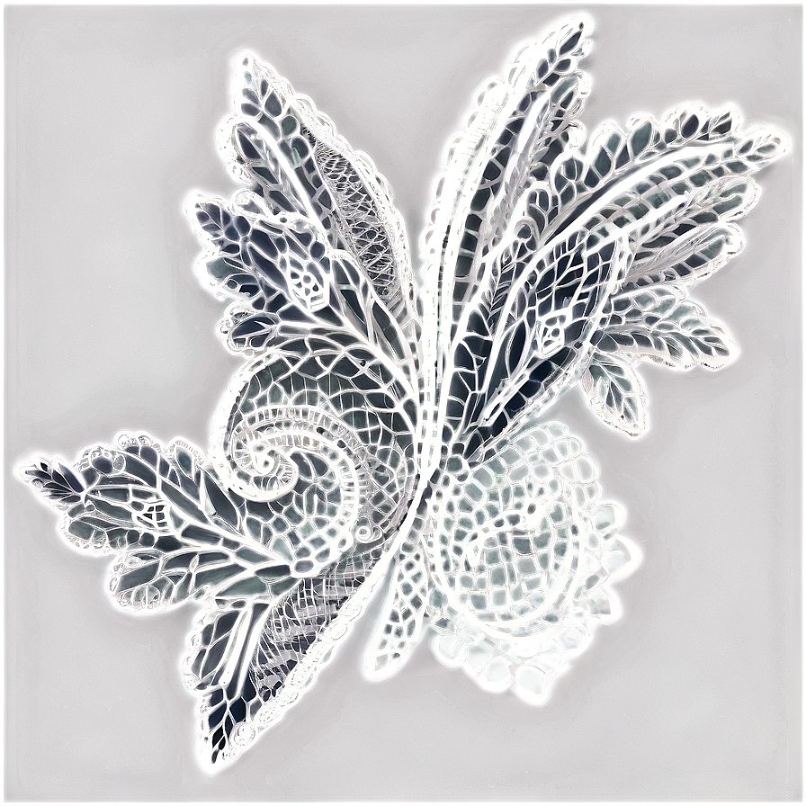 Floral Lace Overlay Png Ebb PNG Image