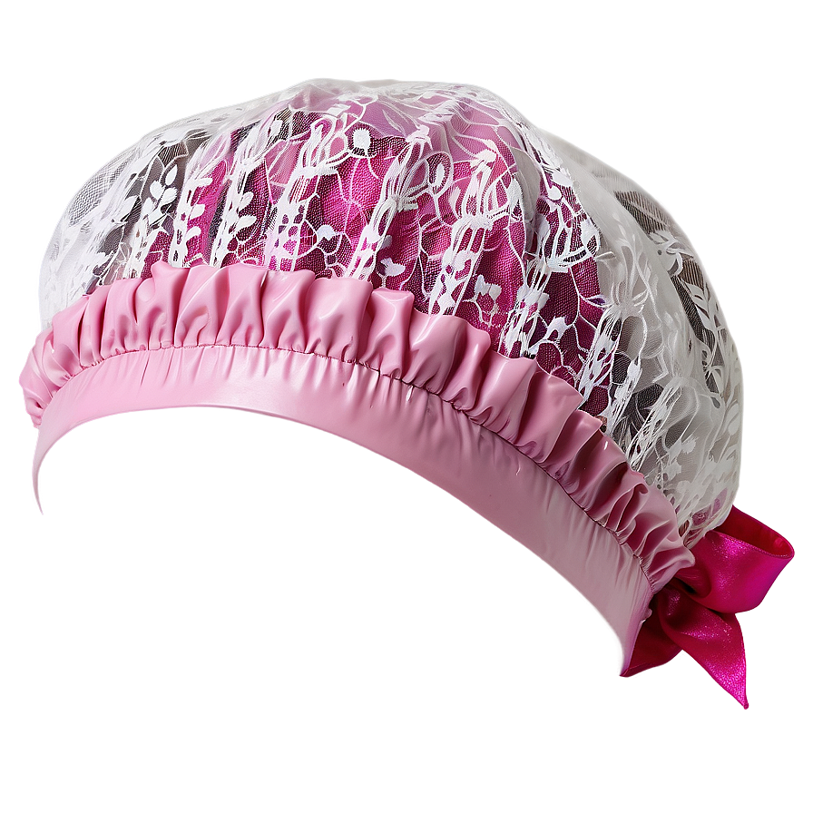 Floral Lace Shower Cap Png Xkp89 PNG Image