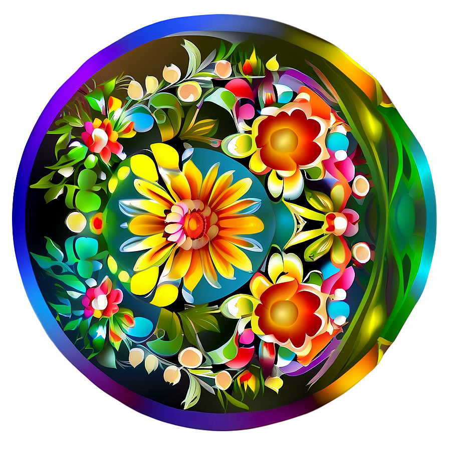 Floral Mandala Design Png 46 PNG Image