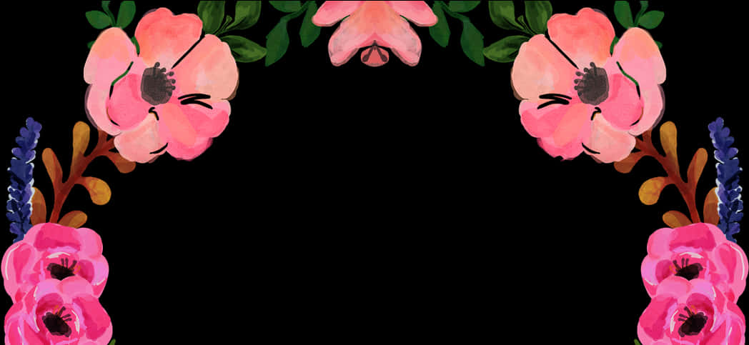 Floral_ Mothers_ Day_ Banner_ Background PNG Image