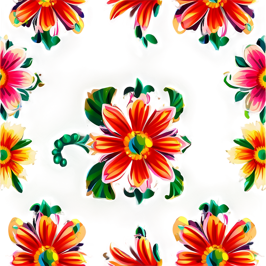 Floral Pattern Fabric Png Rxs PNG Image