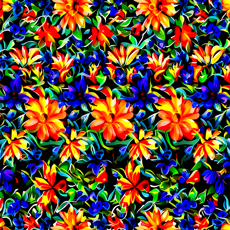 Floral Pattern Texture Png Ift67 PNG Image