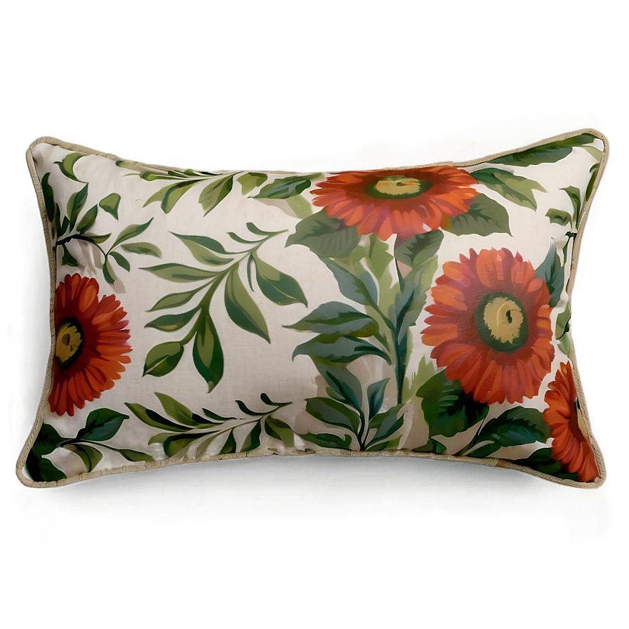 Floral Pillow Png 62 PNG Image