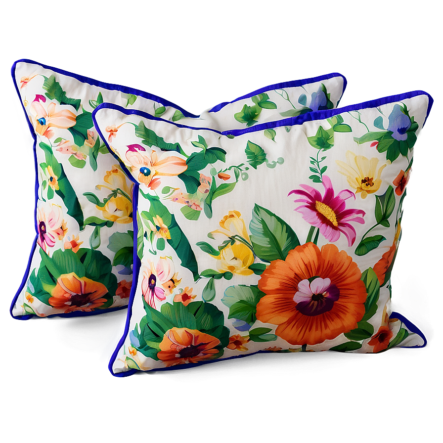 Floral Pillow Png Aov PNG Image