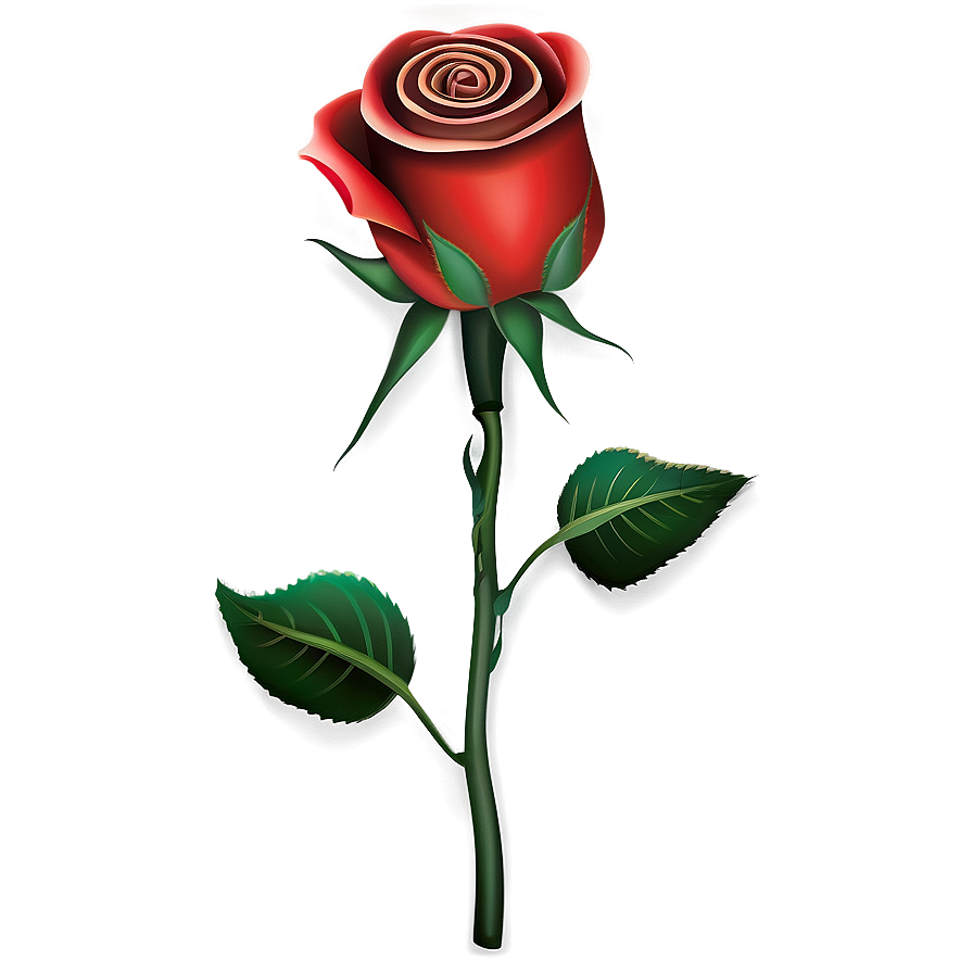 Floral Rose Vector Illustration Png Nie PNG Image