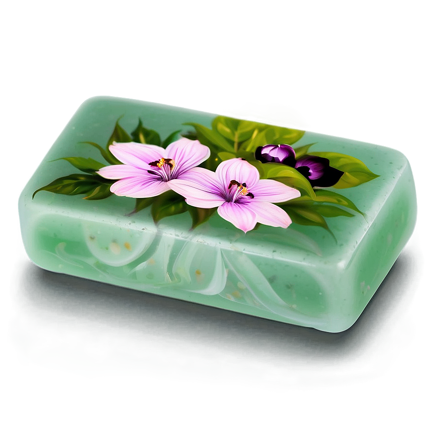 Floral Scented Soap Png Qiu71 PNG Image