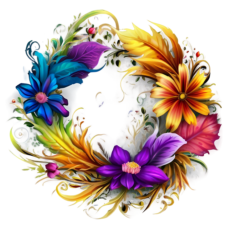 Floral Swirl Png 15 PNG Image