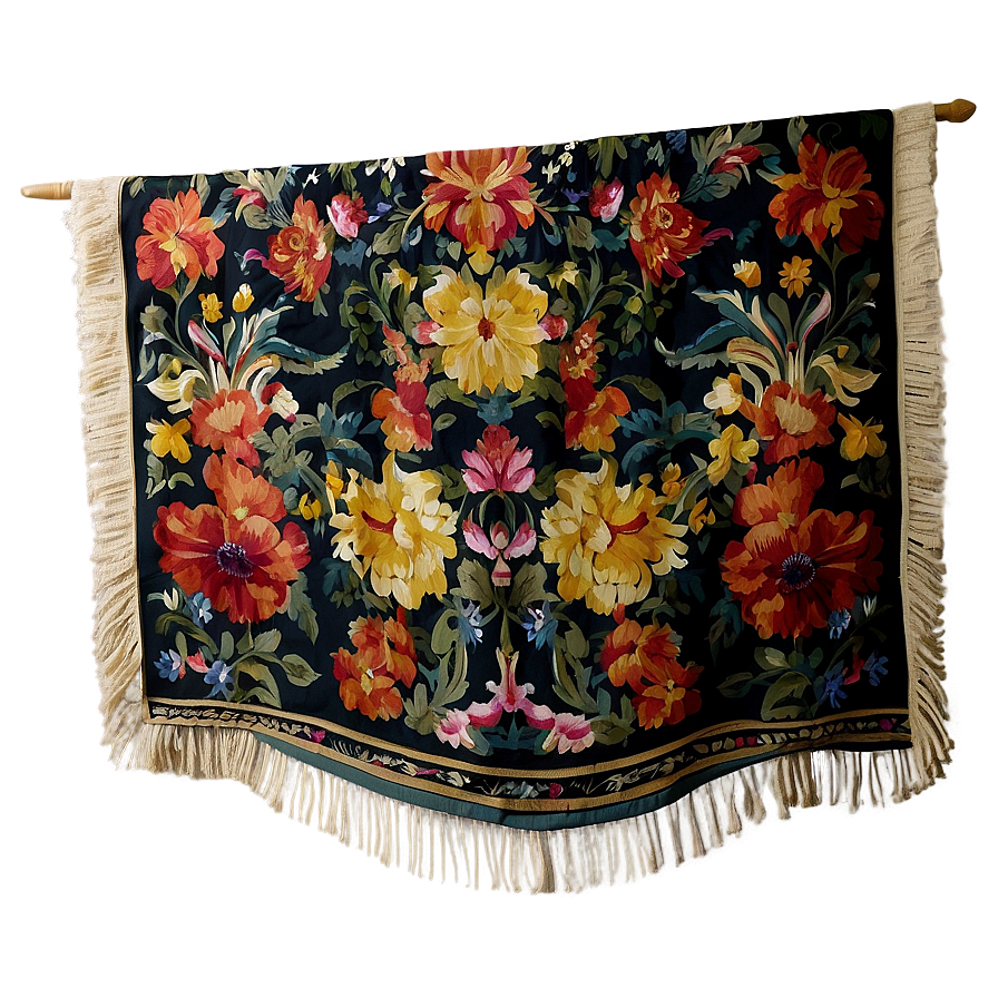 Floral Tapestry Png Rlu PNG Image