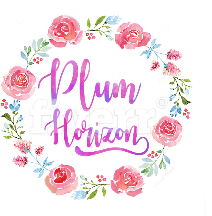 Floral Wreath Branding Design PNG Image