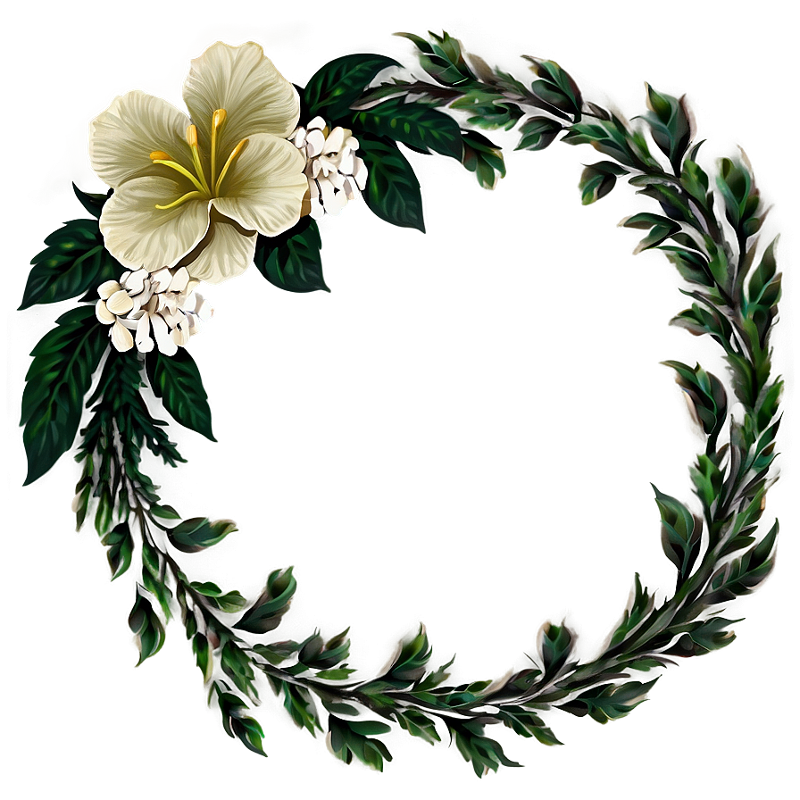 Floral Wreath Png 53 PNG Image