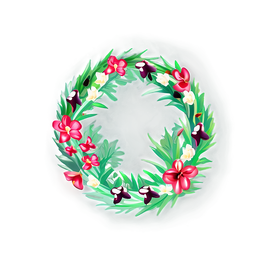 Floral Wreath Png Qxr66 PNG Image