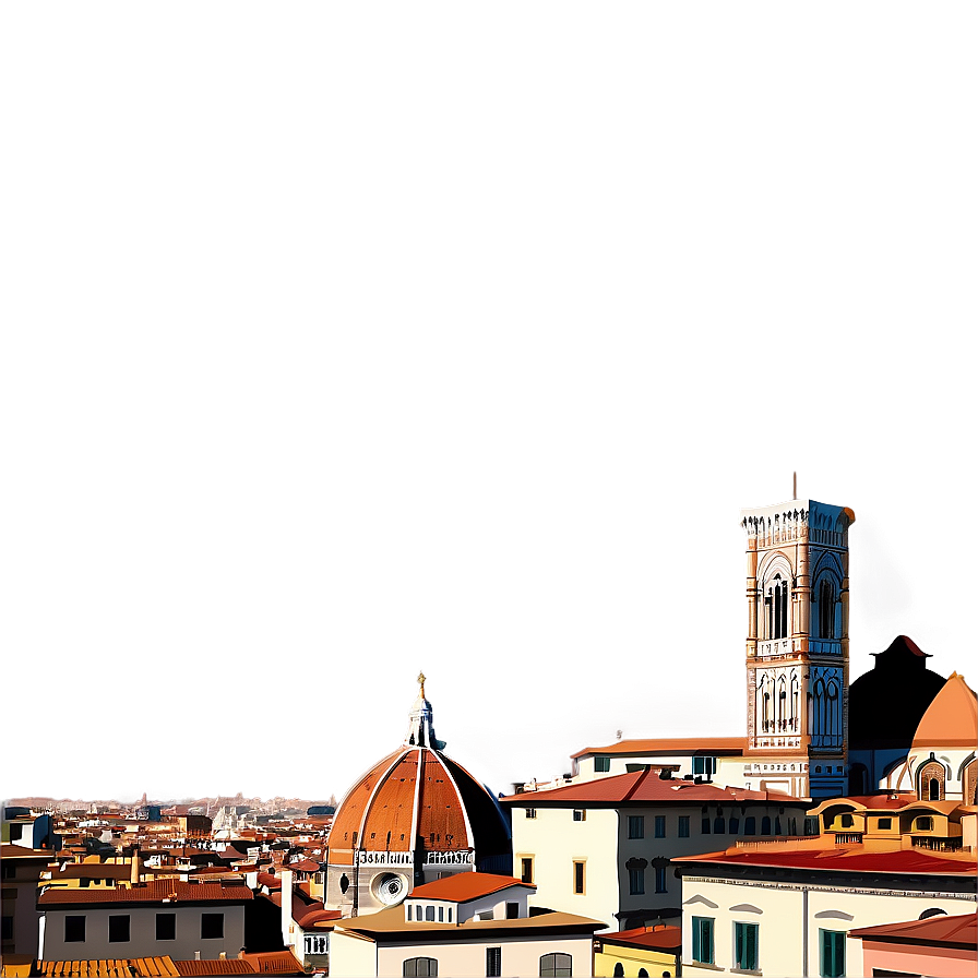 Florence Italy Skyline Png 16 PNG Image