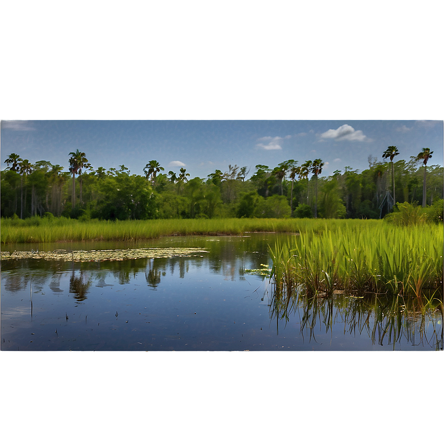 Florida Everglades Landscape Png 05242024 PNG Image