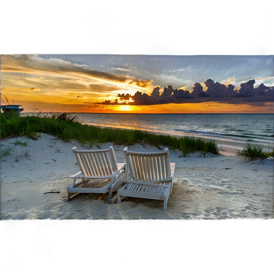 Florida Gulf Coast Sunset Png Gpk32 PNG Image