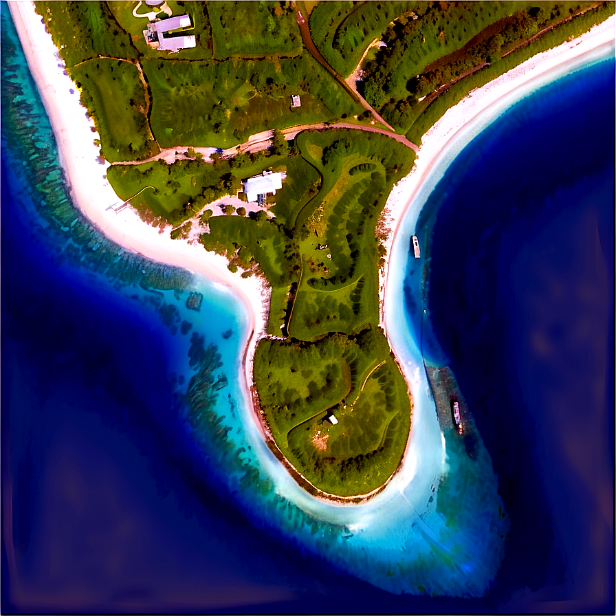 Florida Keys Aerial View Png Emi PNG Image