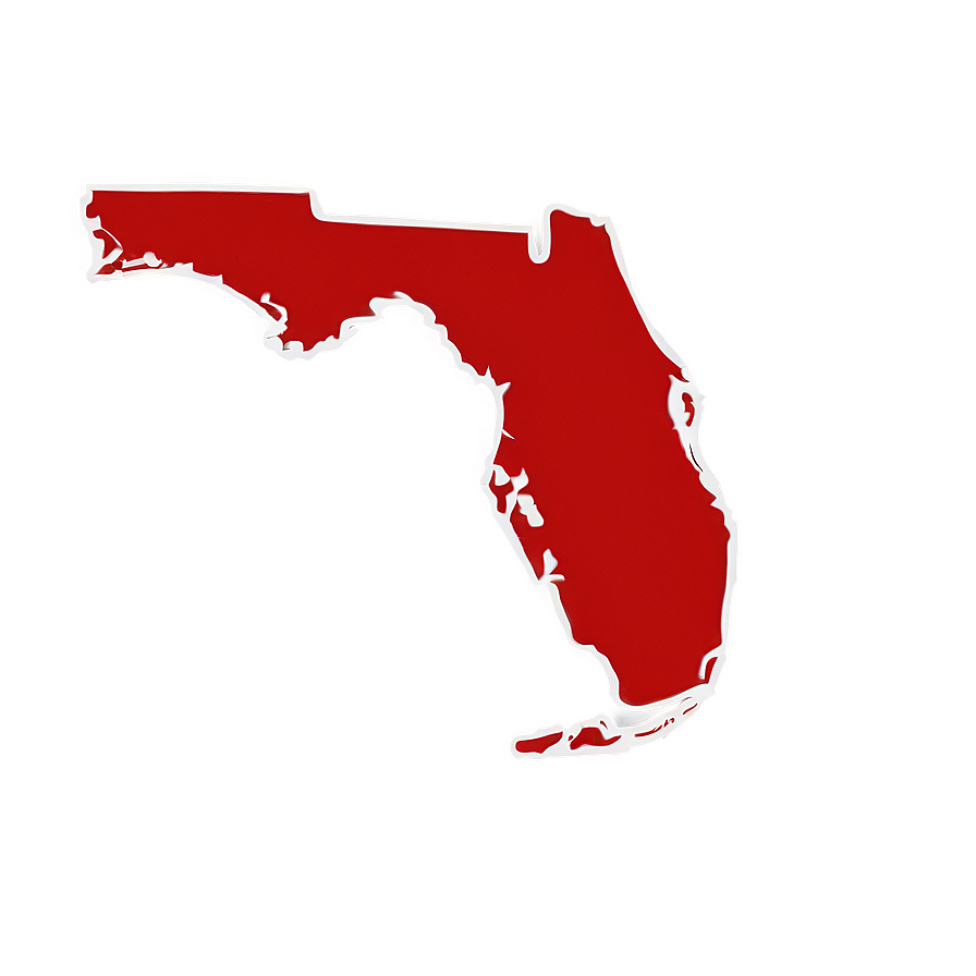 Florida Outline D PNG Image