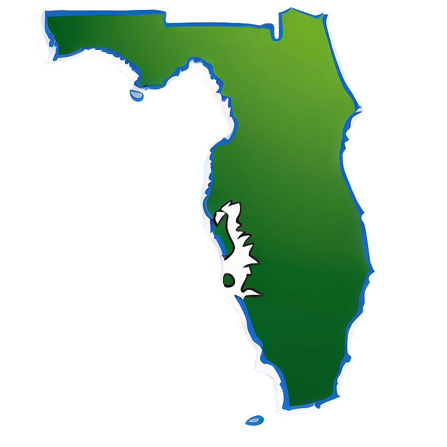 Florida Outline No Background Png 13 PNG Image