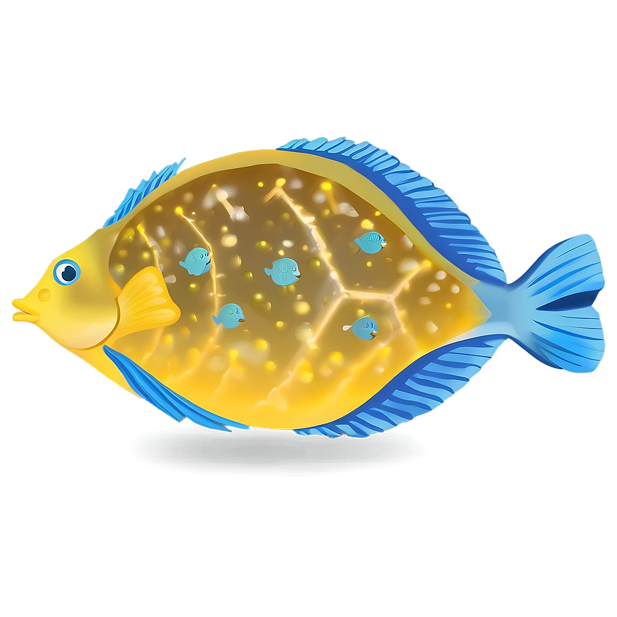 Flounder And Fish Friends Png 06122024 PNG Image