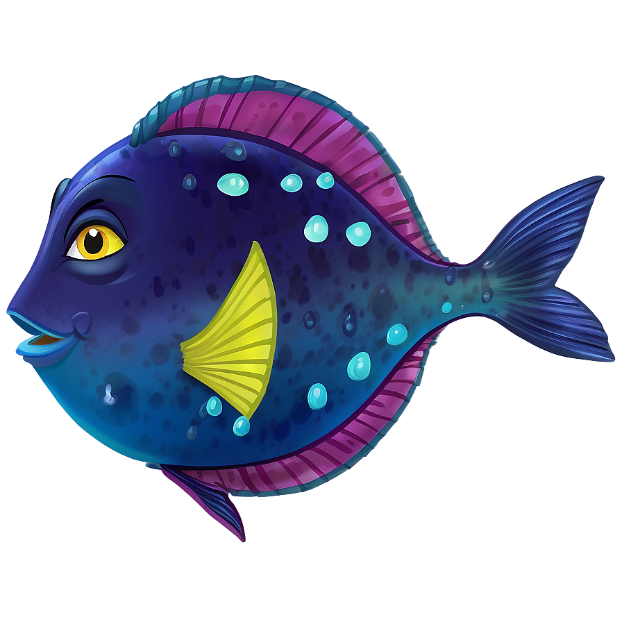 Flounder From The Little Mermaid Png Kqi89 PNG Image