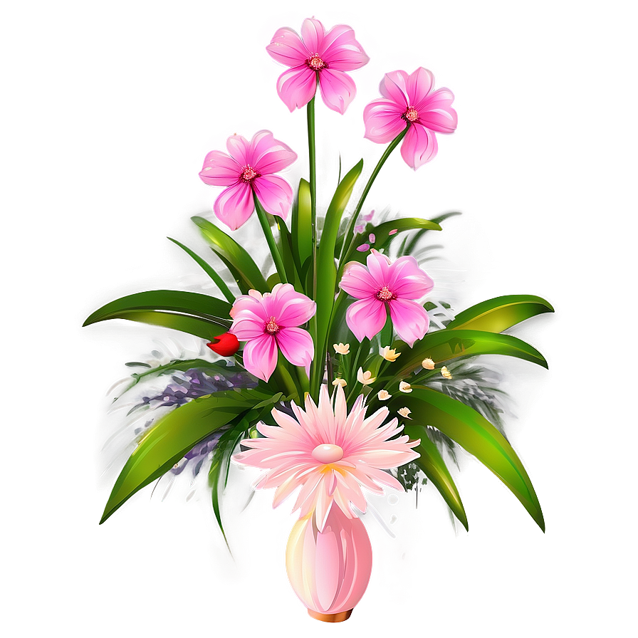 Flower Arrangement Clipart Png 05252024 PNG Image