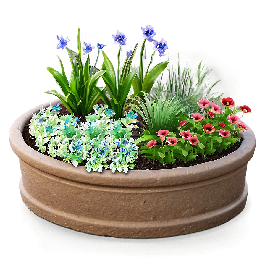 Flower Bed Ideas Png 5 PNG Image