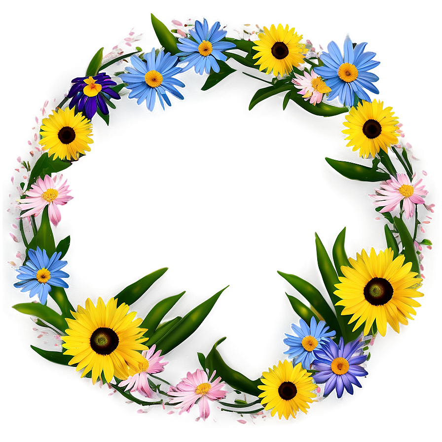 Flower Circle Png 82 PNG Image