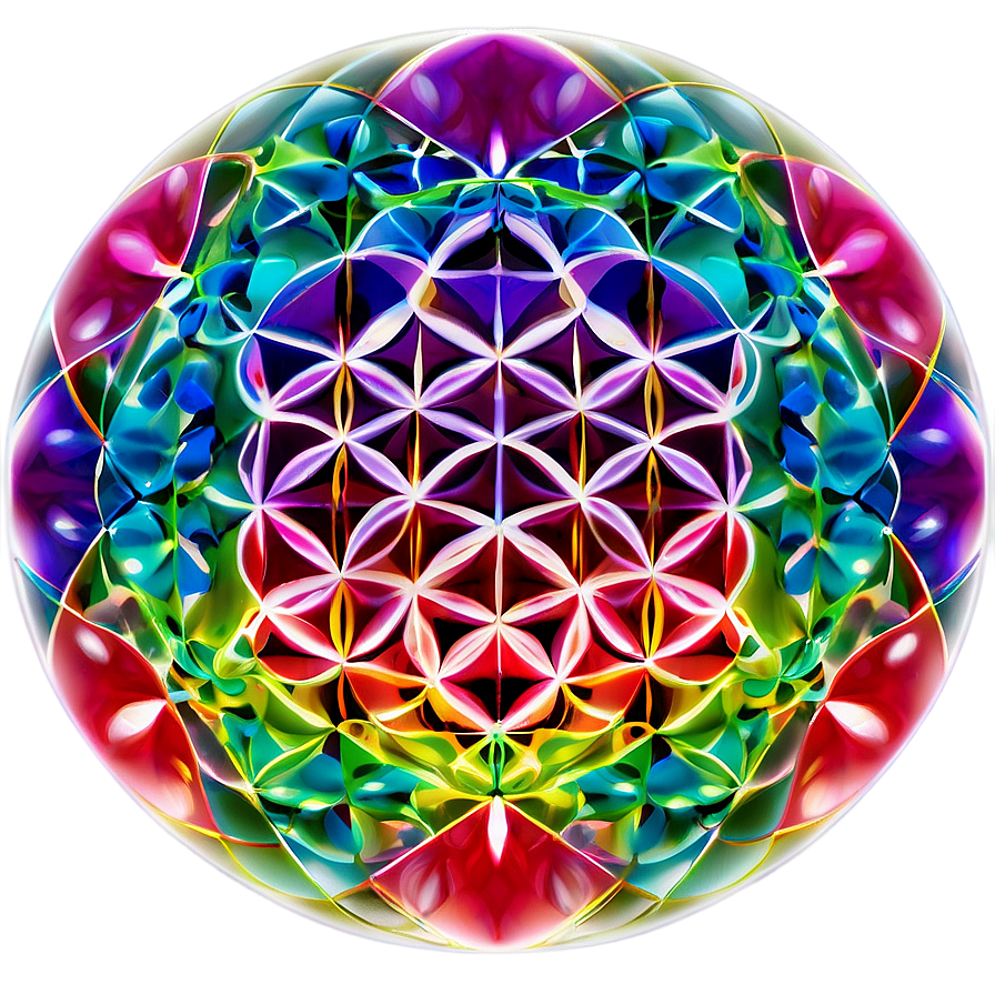 Flower Of Life Divine Matrix Png Scp PNG Image