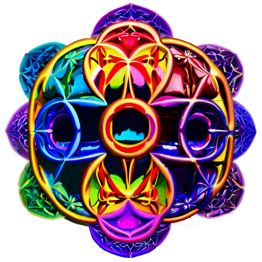 Flower Of Life Fifth Dimension Png Nxc70 PNG Image