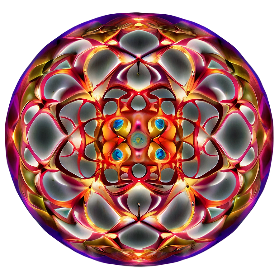 Flower Of Life Fractal Geometry Png Roa PNG Image