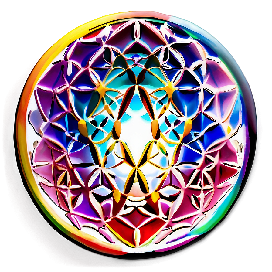 Flower Of Life Meditation Graphic Png Lhi88 PNG Image