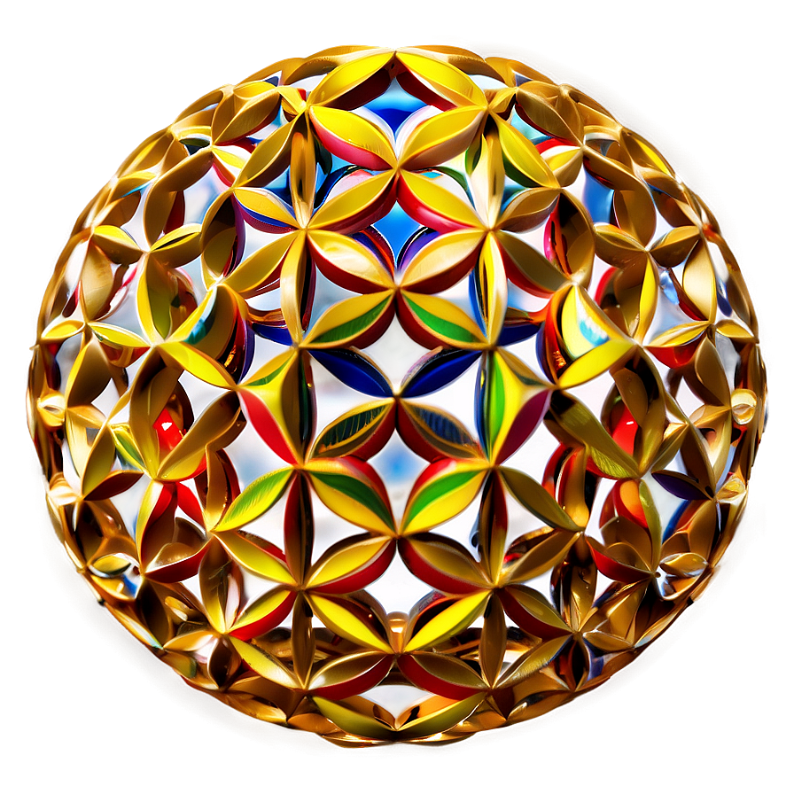 Flower Of Life Quantum Structure Png Fta99 PNG Image