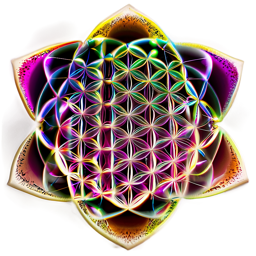 Flower Of Life Spiritual Awakening Png Ikn PNG Image