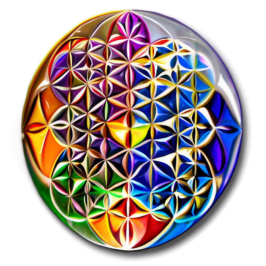 Flower Of Life Spiritual Journey Png 32 PNG Image