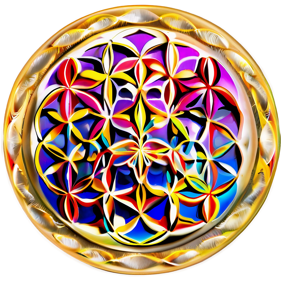 Flower Of Life Vibrational Essence Png 06252024 PNG Image