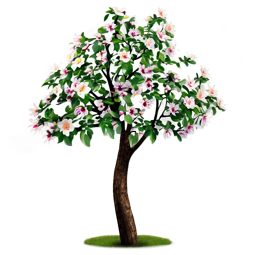 Flower Tree B PNG Image