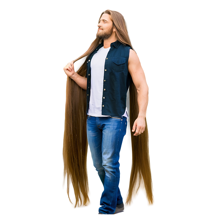 Flowing Long Hair Png Bue51 PNG Image