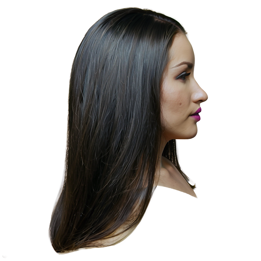 Flowing Long Hair Png Ktp31 PNG Image