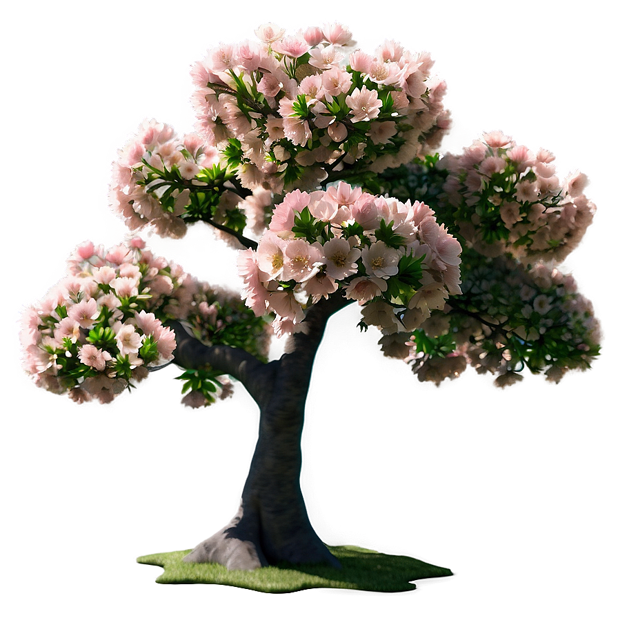 Fluffy Cherry Blossom Tree Png 05242024 PNG Image