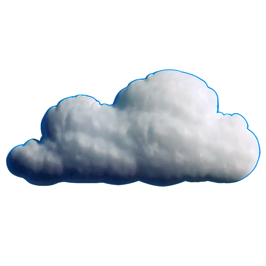 Fluffy Cloud Clipart Png 30 PNG Image