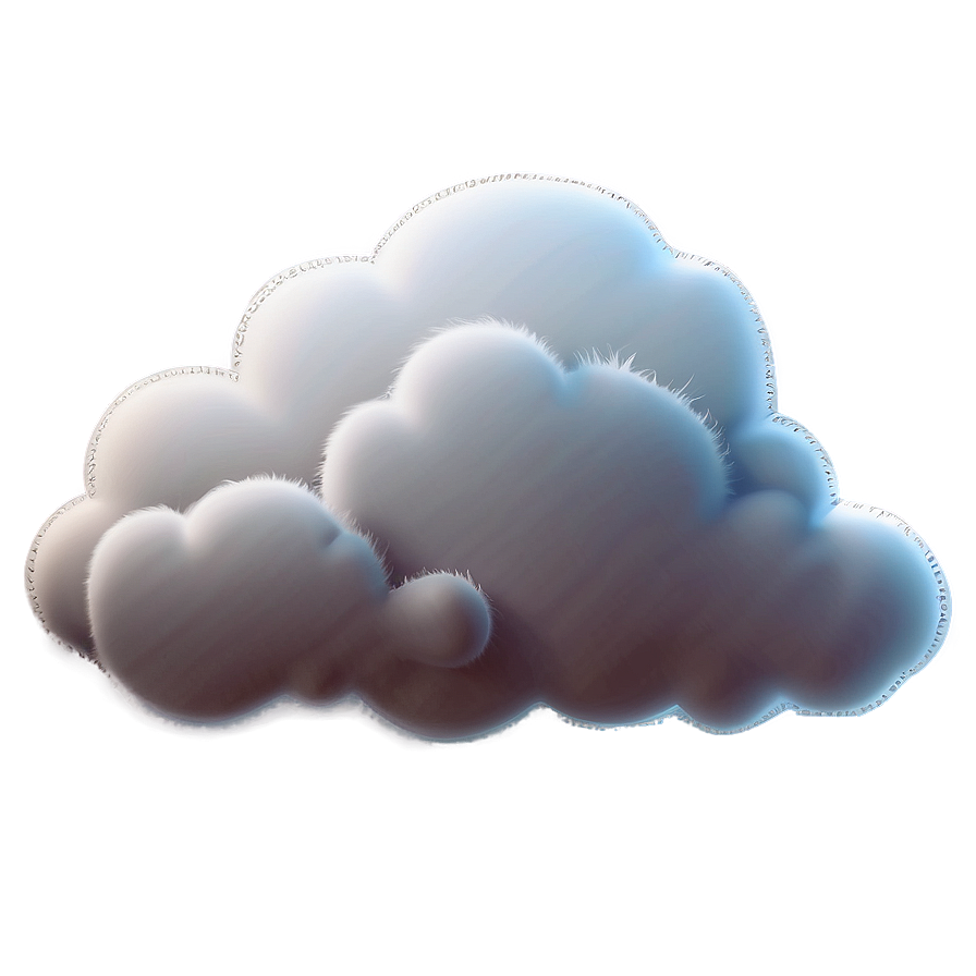 Fluffy Cloud Illustration Png Gsu55 PNG Image