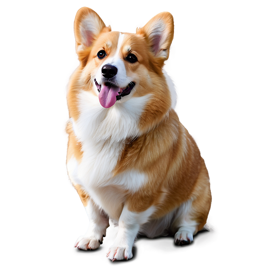 Fluffy Corgi Png Rla PNG Image