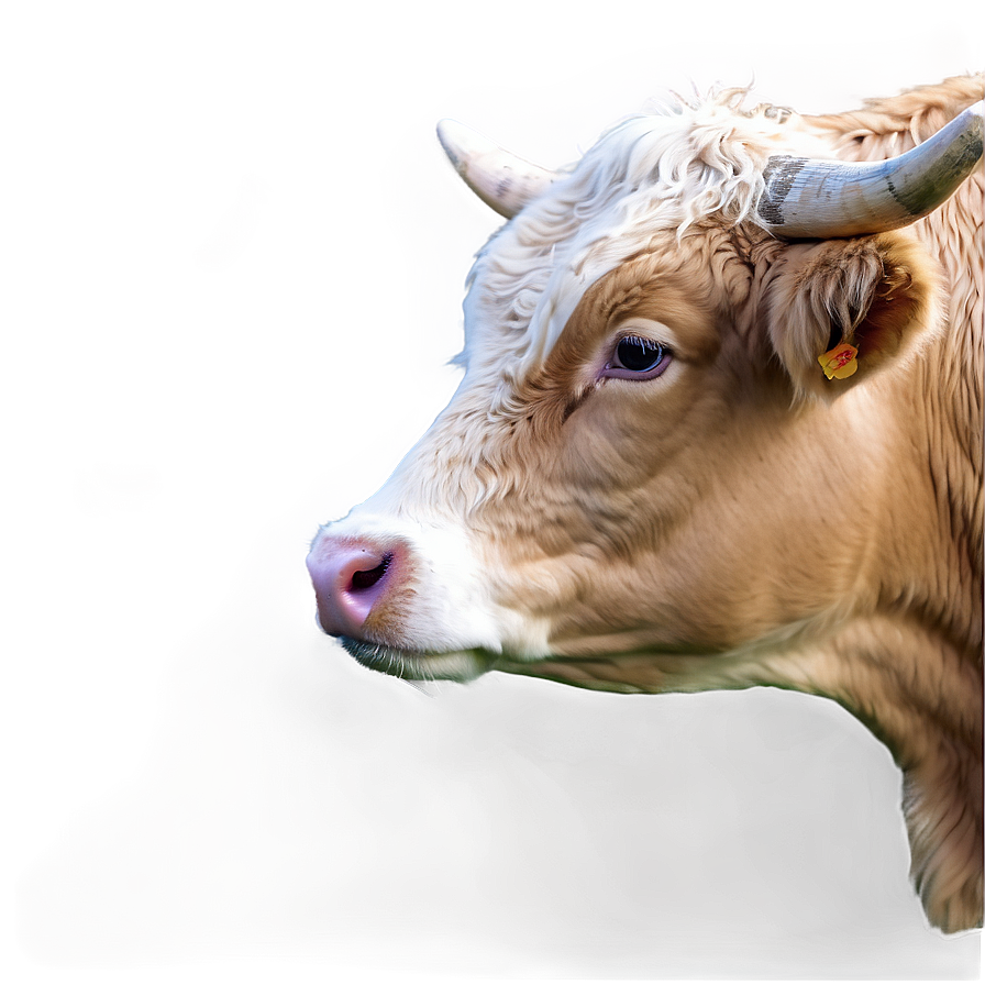 Fluffy Cow Face Png 06212024 PNG Image