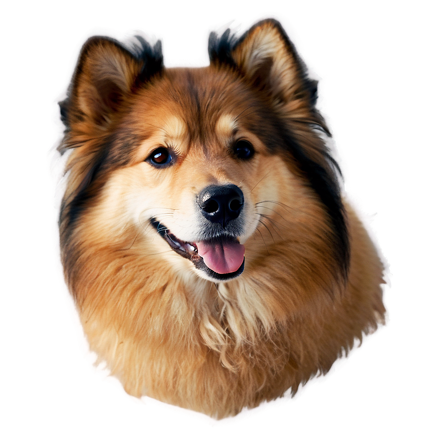 Fluffy Dog Face Picture Png Irg PNG Image